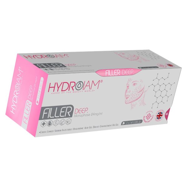 فیلر HYDROIAM FILLER Extra-DEEP 2ml دو سرنگ یک میل