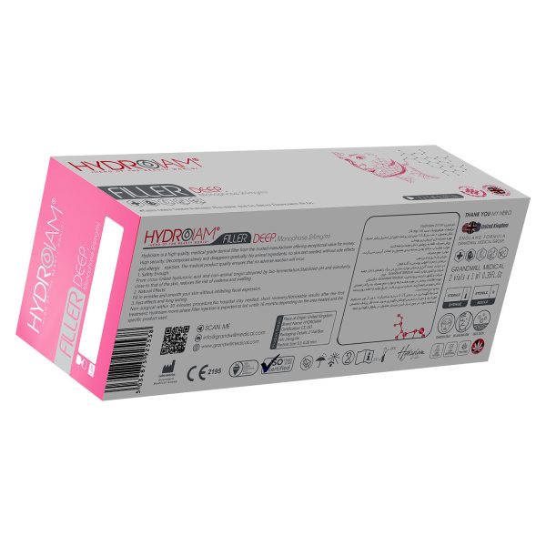 فیلر HYDROIAM FILLER Extra-DEEP 2ml دو سرنگ یک میل - Image 3