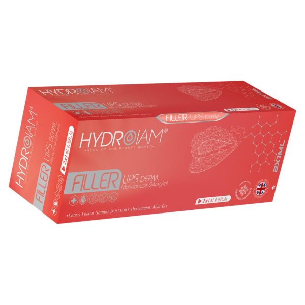 فیلر HYDROIAM FILLER LIPS 2ml دو سرنگ یک میل