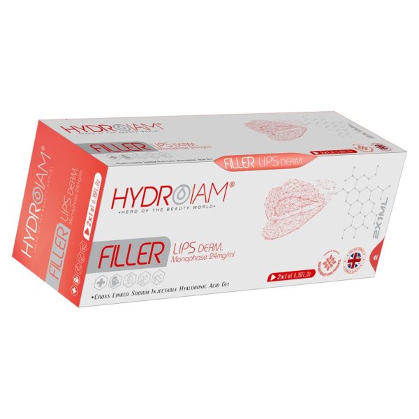 فیلر HYDROIAM FILLER LIPS 2ml دو سرنگ یک میل - Image 2