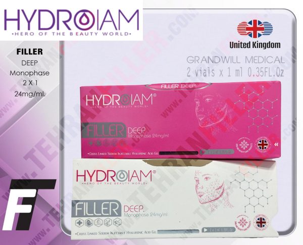 50 عدد فیلر HYDROIAM FILLER Deep 2*1ml - Image 2