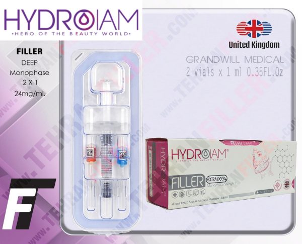 50 عدد فیلر HYDROIAM FILLER Deep 2*1ml - Image 3