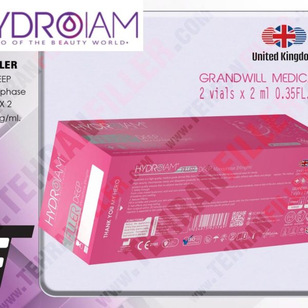 فیلر HYDROIAM FILLER Extra-DEEP 4ml دو سرنگ دو میل