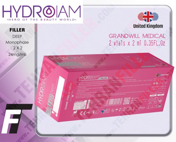 فیلر HYDROIAM FILLER Extra-DEEP 4ml دو سرنگ دو میل - Image 2