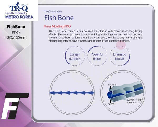 نخ TRQ - PDO-Fish Bone 18G/100 L(بسته 4عددی) - Image 2