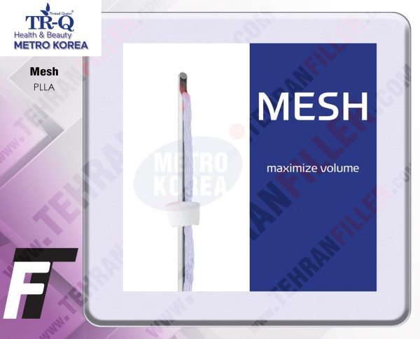 نخ پرکننده TRQ - PLLA Mesh 23G-60  (بسته ۴عددی)