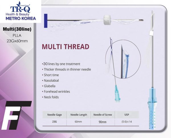 نخ کولاژن ساز TRQ - PLLA-Multi23G/60 (بسته 4عددی) - Image 3